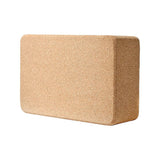 Yoga & Pilates: 2 x Cork Yoga Block Organic Yoga Prop Accessory Exercise Brick
