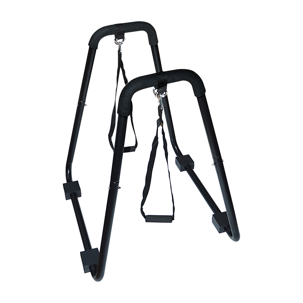 Heavy Duty Parallette Bars – Push Up & Core Strength Training Stands for Home Gym