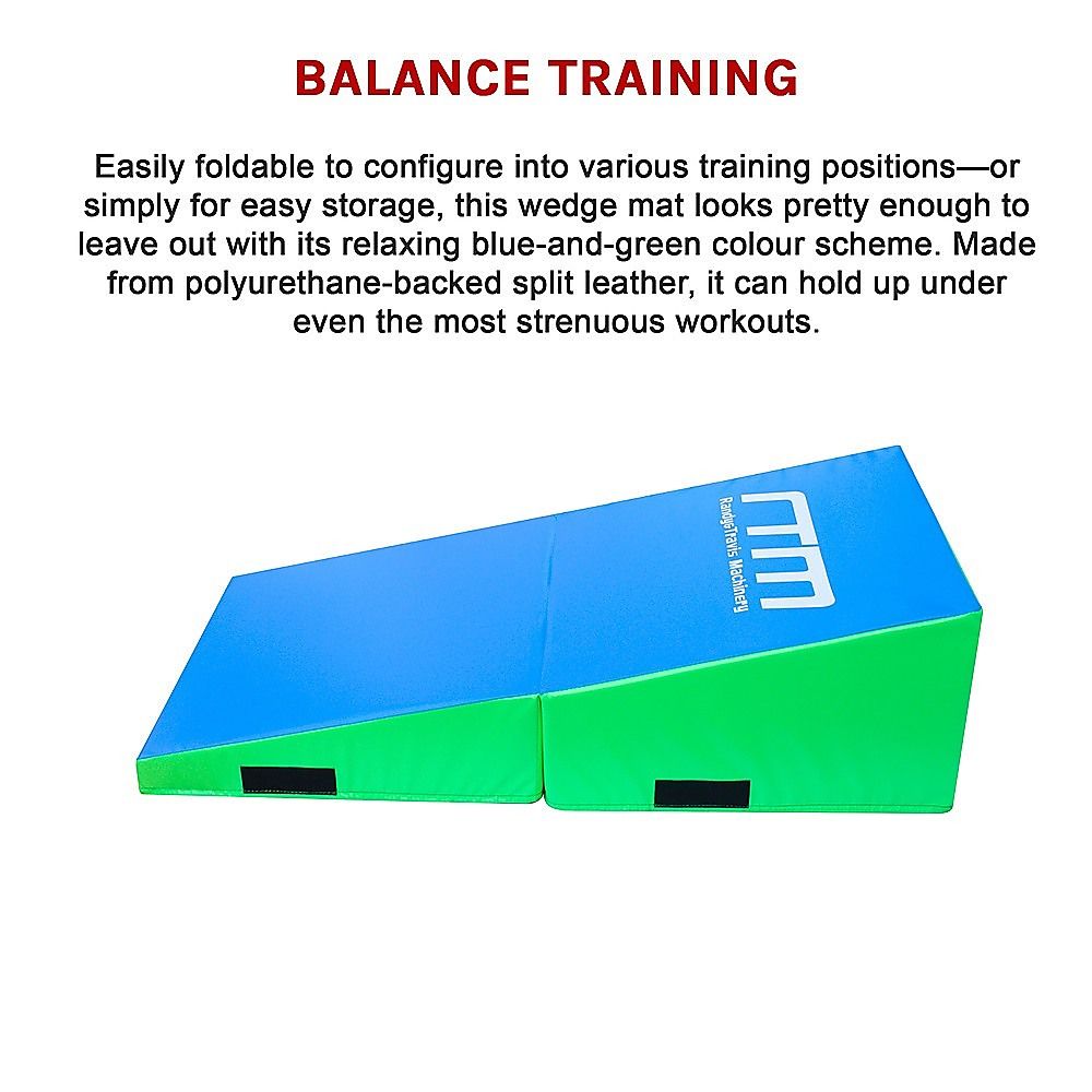 120x60x35cm Foldable Soft Incline Gymnastics Wedge Mat for Yoga & Balance Training