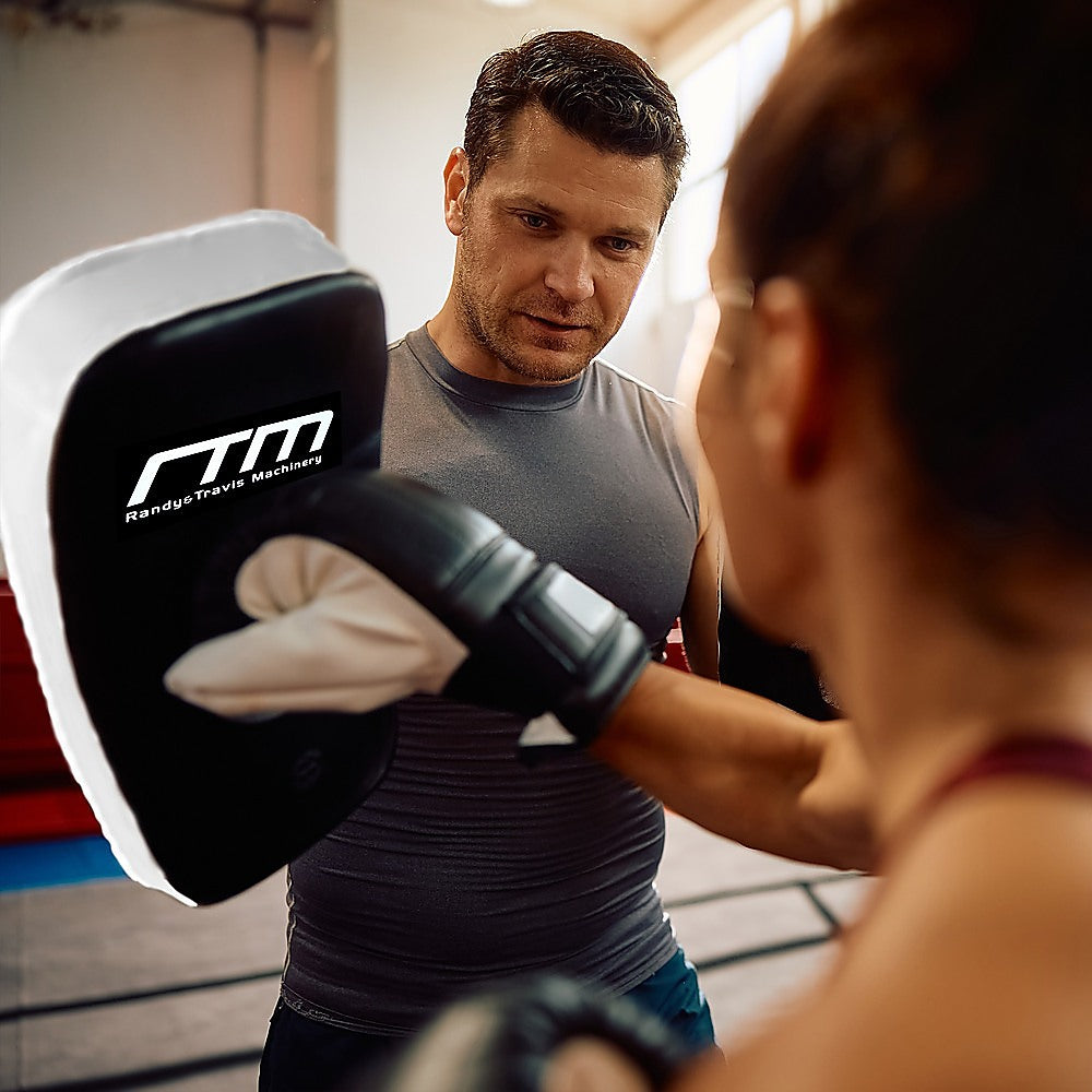 Boxing & Martial Arts: MMA Kick Boxing Pad Strike Shield  Muay Thai Focus Punching Pad Training Gear