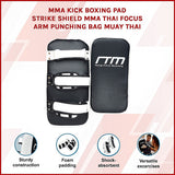 Boxing & Martial Arts: MMA Kick Boxing Pad Strike Shield  Muay Thai Focus Punching Pad Training Gear