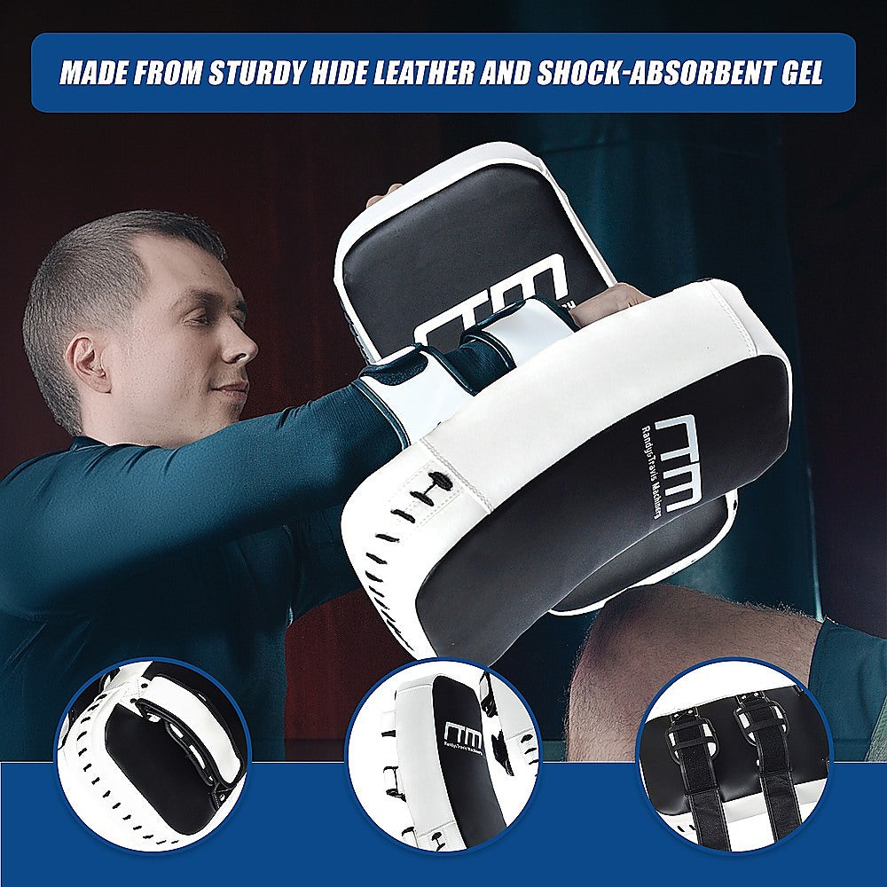 Boxing & Martial Arts: MMA Kick Boxing Pad Strike Shield  Muay Thai Focus Punching Pad Training Gear