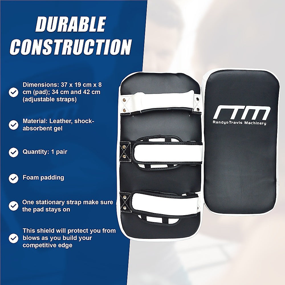 Boxing & Martial Arts: MMA Kick Boxing Pad Strike Shield  Muay Thai Focus Punching Pad Training Gear