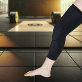 Supports & Braces: Knee Sleeve Compression Support Brace  Sports Running, Gym & Injury Protection