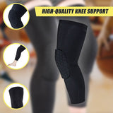 Supports & Braces: Knee Sleeve Compression Support Brace  Sports Running, Gym & Injury Protection