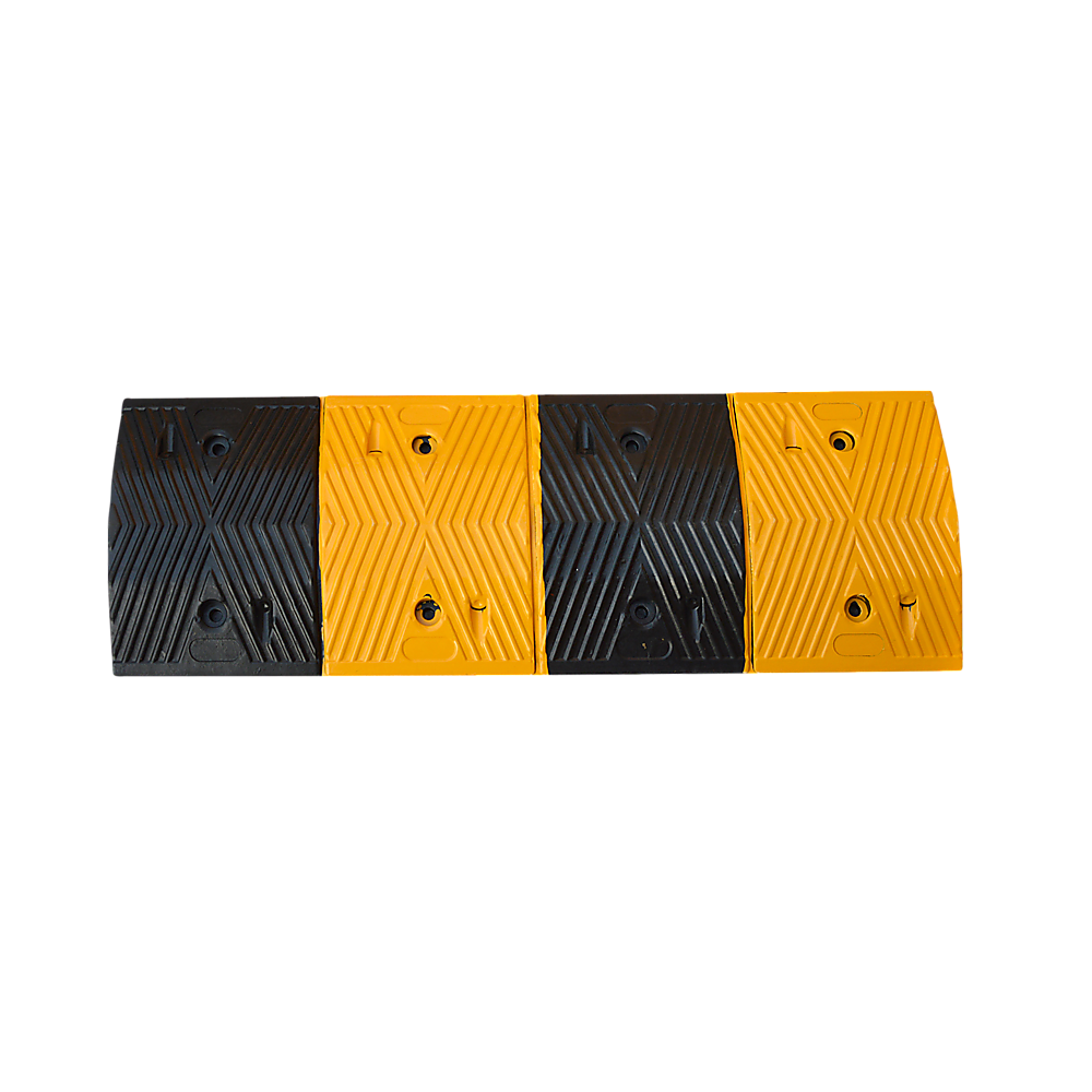 Gardening Accessories: Pair of 1m Long 60T Load Rubber Speed Bump Hump Modular Speed Humps Road Hump