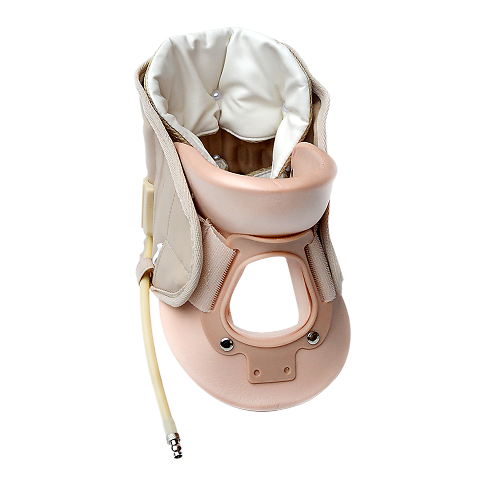 Supports & Braces: Neck Traction Air Decompression Support Brace Cervical Collar Hand Pump
