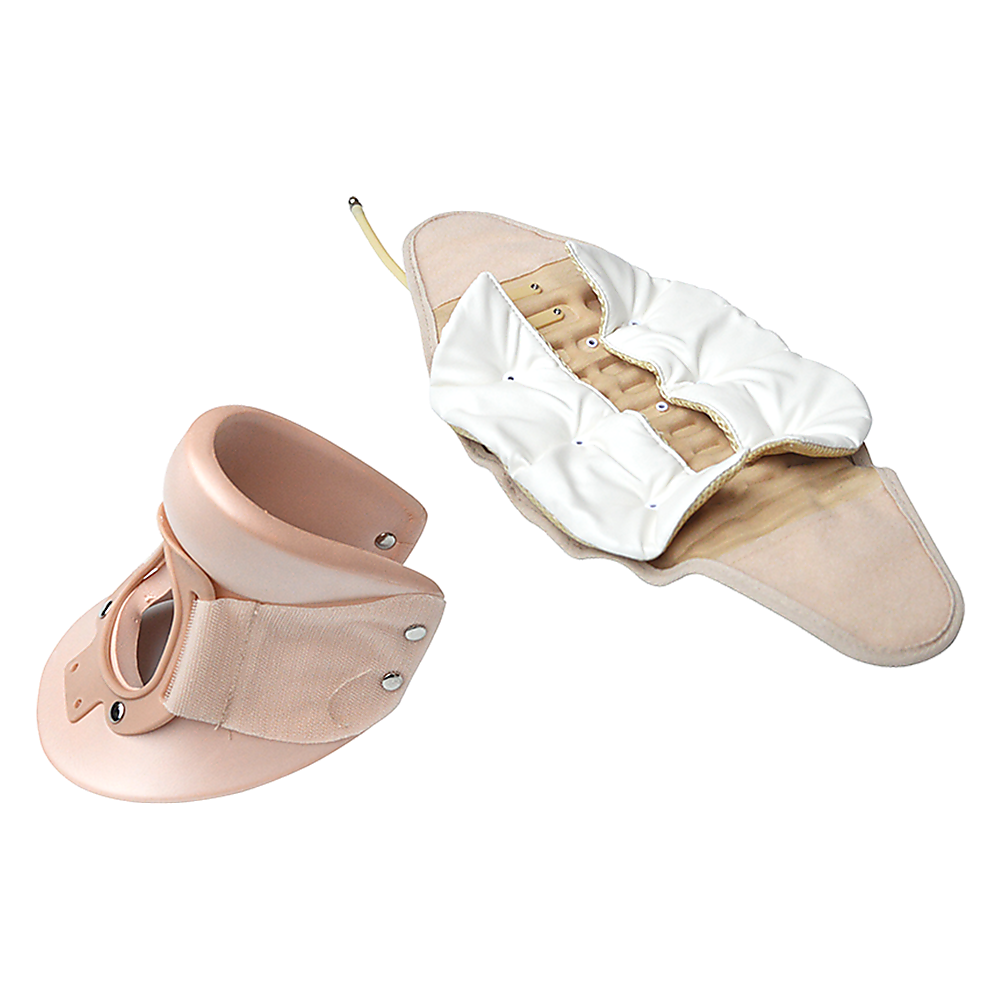 Supports & Braces: Neck Traction Air Decompression Support Brace Cervical Collar Hand Pump