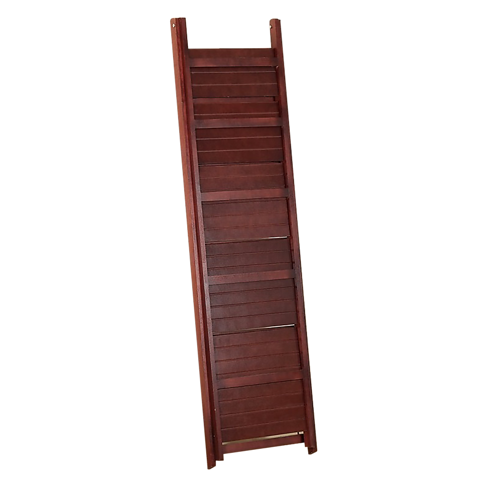 Bookcases & Shelves: 5 Tier Wooden Ladder Shelf Stand Storage Book Shelves Shelving Display Rack