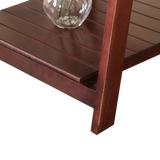 Bookcases & Shelves: 5 Tier Wooden Ladder Shelf Stand Storage Book Shelves Shelving Display Rack