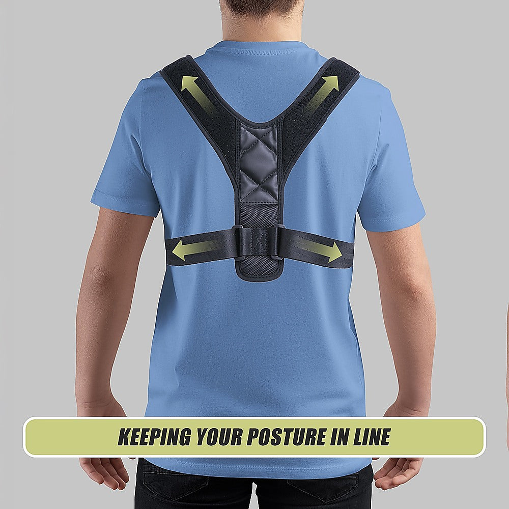 Supports & Braces: Posture Corrector Clavicle Support Back Straightener Shoulder Brace Strap