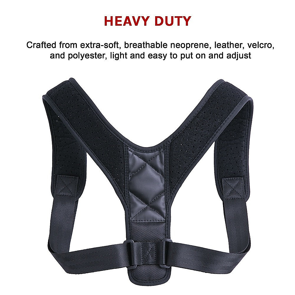 Supports & Braces: Posture Corrector Clavicle Support Back Straightener Shoulder Brace Strap