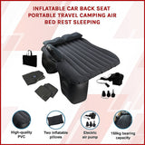 Masonry Tools: Inflatable Car Back Seat Mattress  Portable Travel Air Bed for Camping & Sleeping