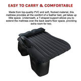 Masonry Tools: Inflatable Car Back Seat Mattress  Portable Travel Air Bed for Camping & Sleeping
