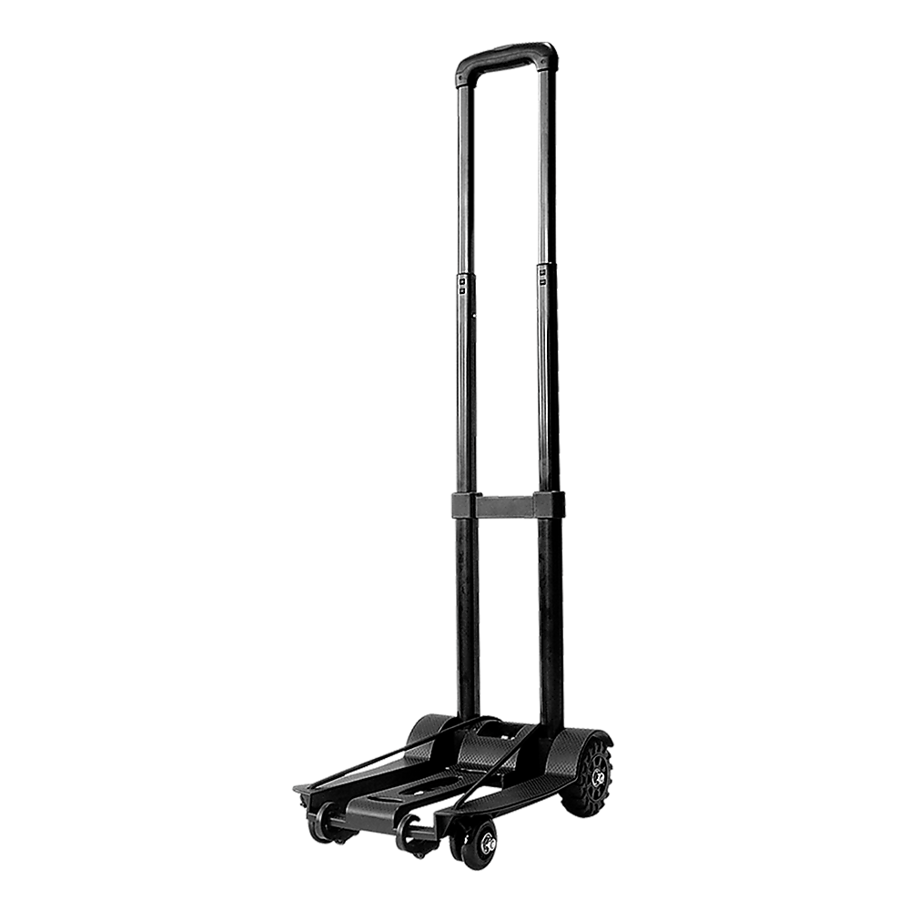Utility Trolleys: Portable Cart Folding Dolly Push Truck Hand Collapsible Trolley Luggage 70Kg