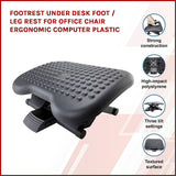 Ottomans & Footstools: Footrest Under Desk Foot / Leg Rest for Office Chair Ergonomic Computer Plastic