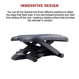Ottomans & Footstools: Footrest Under Desk Foot / Leg Rest for Office Chair Ergonomic Computer Plastic
