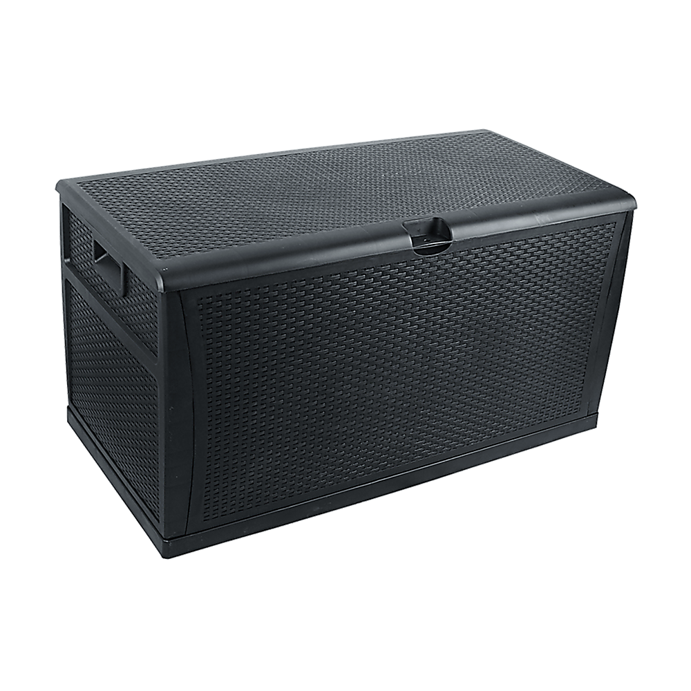 Gardening Accessories: Patio Deck Box Outdoor Storage Plastic Bench Box 450 Litre