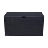 Gardening Accessories: Patio Deck Box Outdoor Storage Plastic Bench Box 450 Litre
