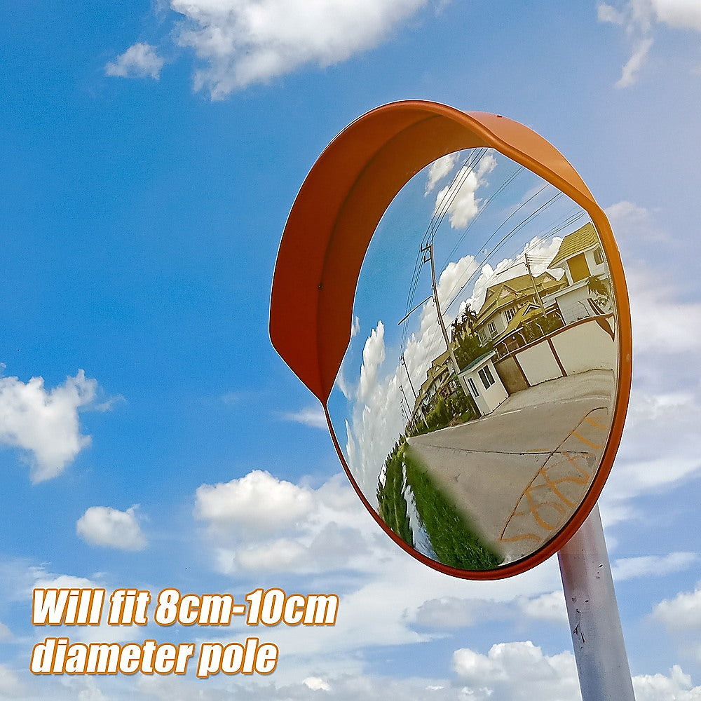Traffic Control & Parking Tools: 60cm Round Convex Mirror Blind Spot Safety Traffic Driveway Shop Wide Angle