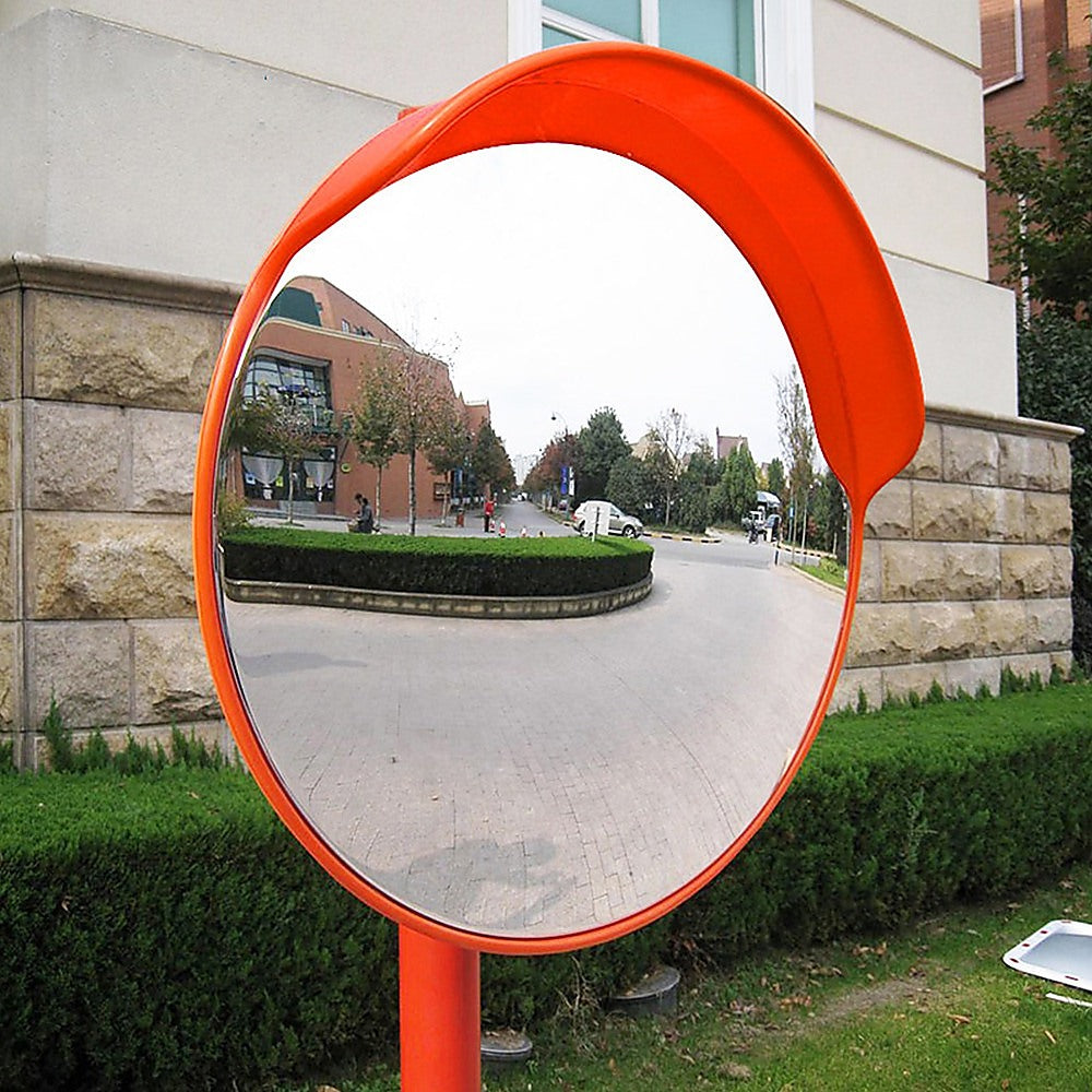 Traffic Control & Parking Tools: 60cm Round Convex Mirror Blind Spot Safety Traffic Driveway Shop Wide Angle