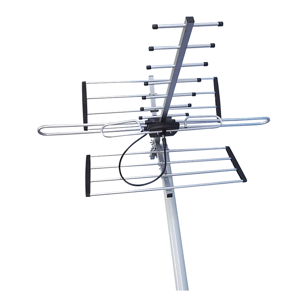 TVs & Accessories: Digital TV Outdoor Antenna Aerial UHF VHF FM Signal Booster HD