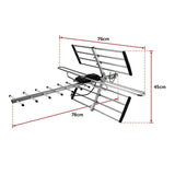 TVs & Accessories: Digital TV Outdoor Antenna Aerial UHF VHF FM Signal Booster HD