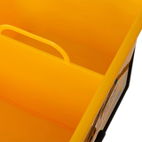 20L Deluxe Mop Wringer Bucket Side Press Janitor Commercial Cleaning