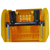 20L Deluxe Mop Wringer Bucket Side Press Janitor Commercial Cleaning