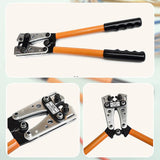 6-50 mm2 Wire Crimper Cable Crimp Electric Tube Crimping Hand Tool Battery Lug