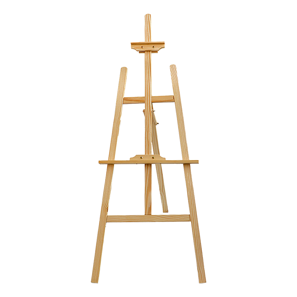 Arts & Crafts: Pine Wood Easel Artist Art Display Painting Shop Tripod Stand Wedding