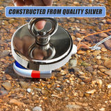 400Kg Salvage Strong Recovery Magnet Neodymium Hook Treasure Hunting Fishing