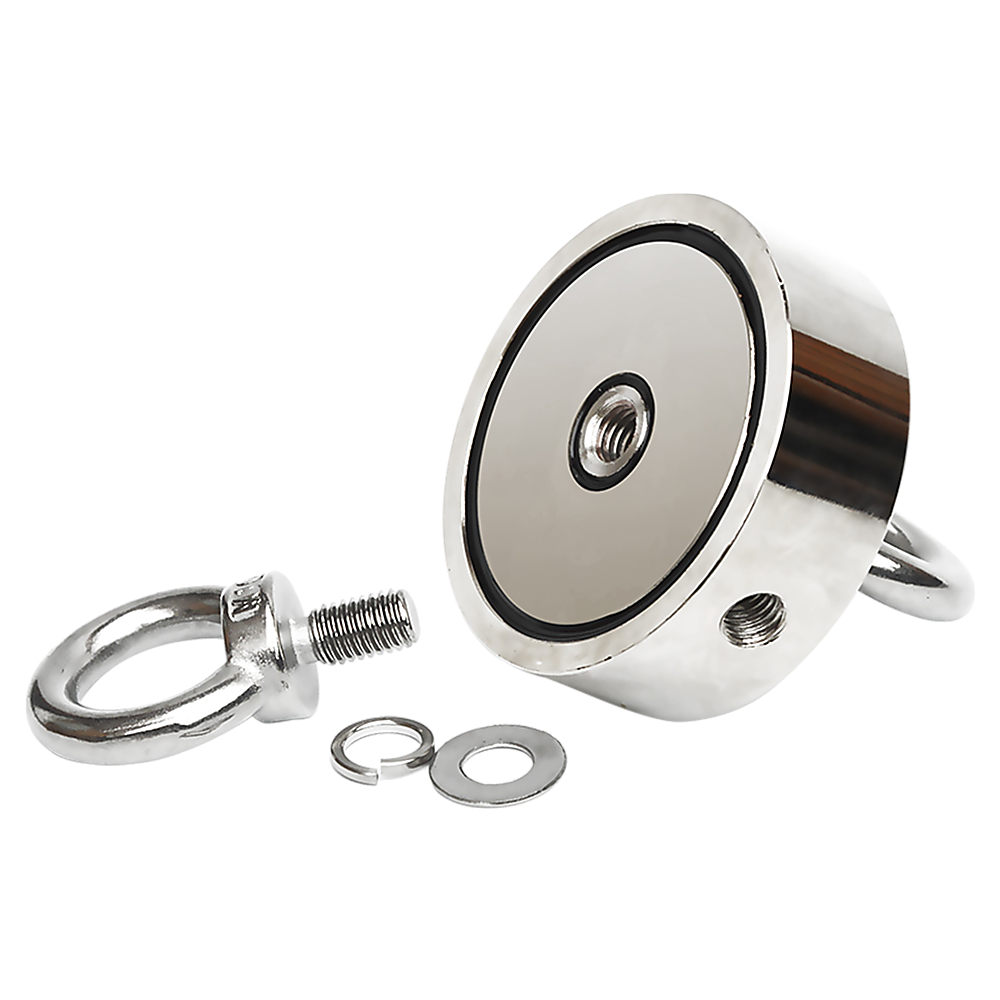 Fishing Tackle: 340Kg Salvage Strong Recovery Magnet Neodymium Hook Treasure Hunting Fishing