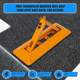 Masonry Tools: Fold Down Vehicle Security Car Parking Spot Lock Safety Bollard Barrier