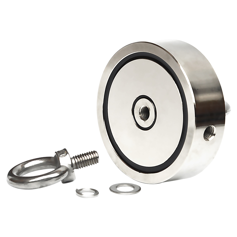 Fishing Tackle: 700Kg Salvage Strong Recovery Magnet Neodymium Hook Treasure Hunting Fishing