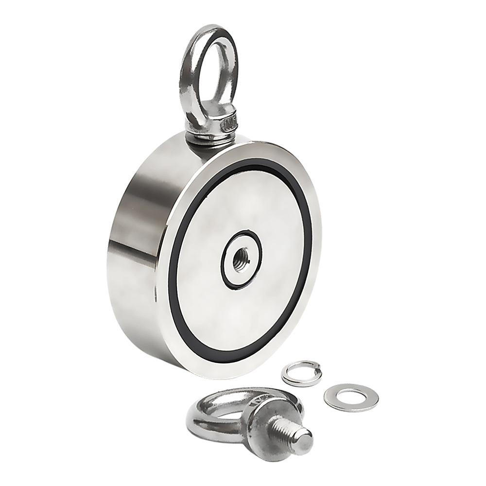 Fishing Tackle: 700Kg Salvage Strong Recovery Magnet Neodymium Hook Treasure Hunting Fishing