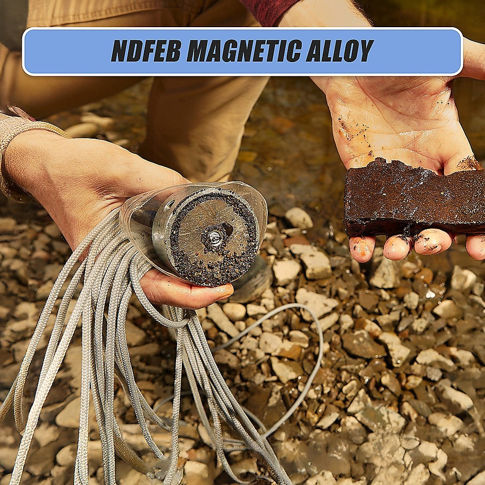 Fishing Tackle: 700Kg Salvage Strong Recovery Magnet Neodymium Hook Treasure Hunting Fishing