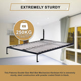 Beds & Bed Frames: Palermo Double Size Wall Bed Mechanism Hardware Kit Diamond Edition