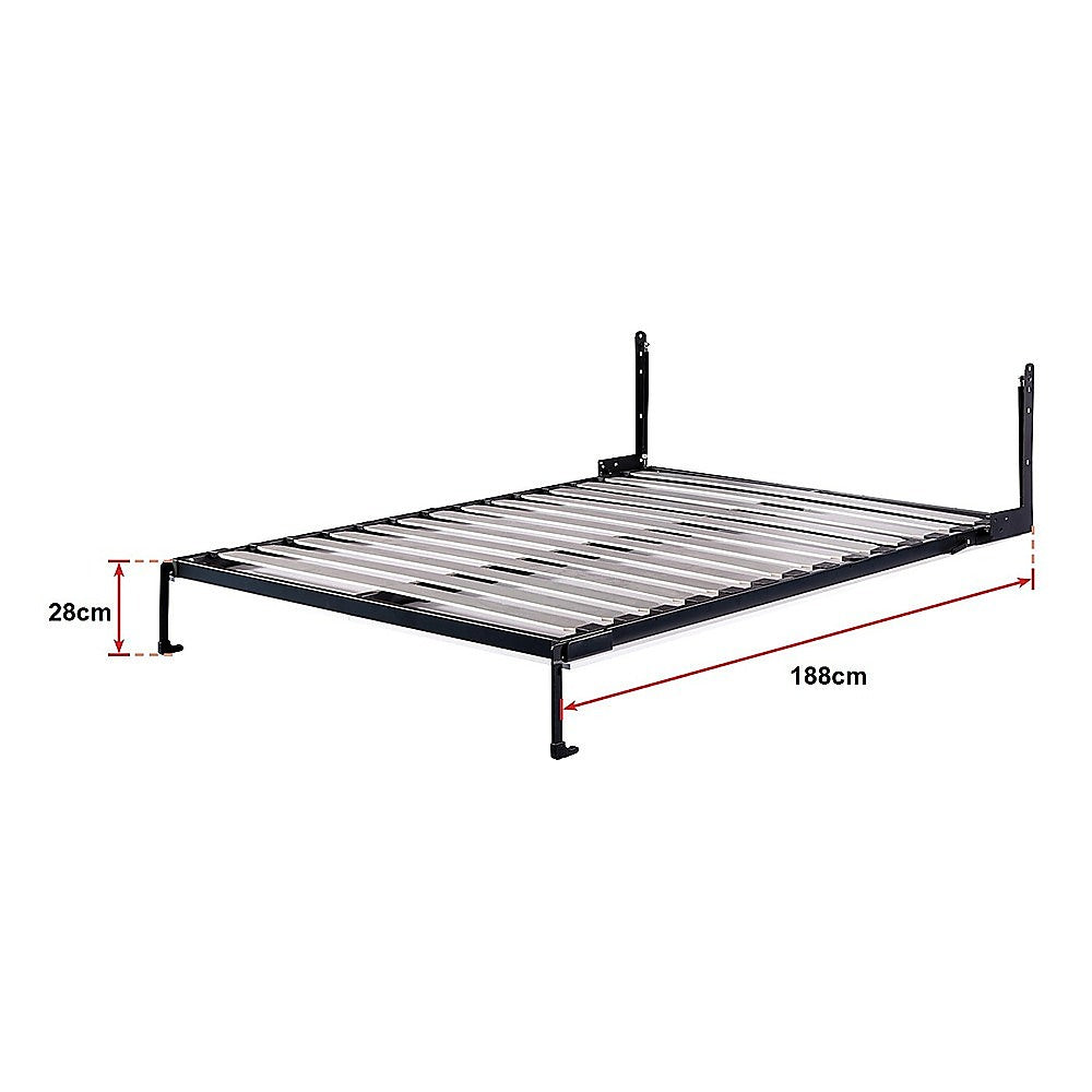 Beds & Bed Frames: Palermo Double Size Wall Bed Mechanism Hardware Kit Diamond Edition