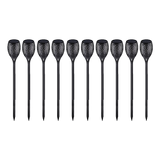 10 Pack Solar Torch Lights 96 LED Flickering Lighting Dancing Flame Garden Lamp