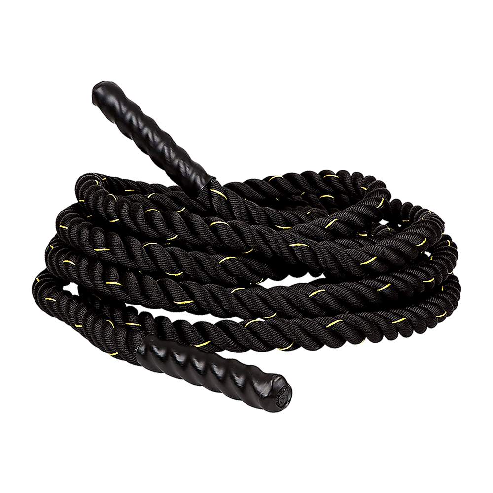 Gym Equipment & Accessories: Battle Rope Dia 3.8cm x 9M length Poly Exercise Workout Strength Training