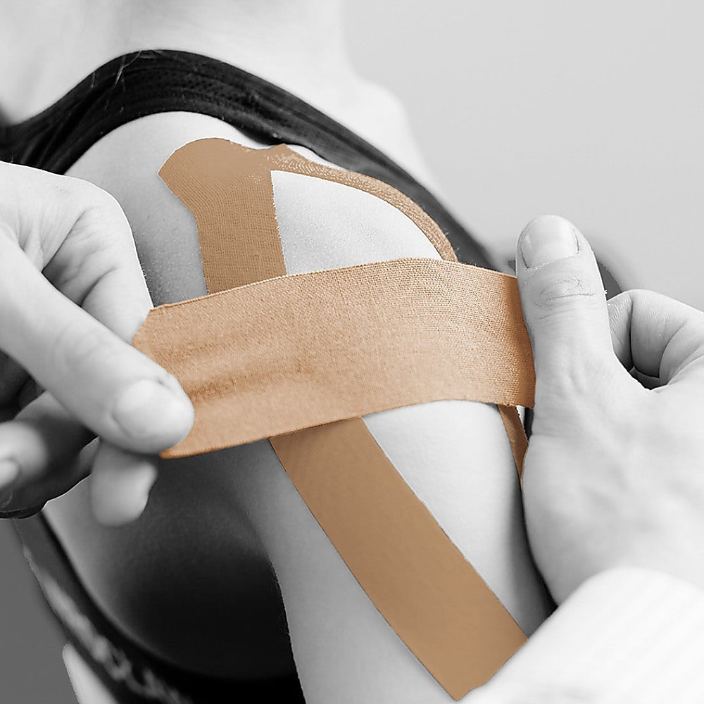 Supports & Braces: Premium Rigid Sports Strapping Tape - 16 Rolls x 38mm x 13.7m