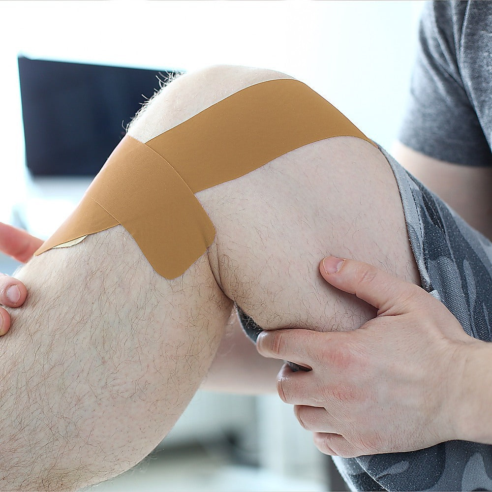 Supports & Braces: Premium Rigid Sports Strapping Tape - 16 Rolls x 38mm x 13.7m