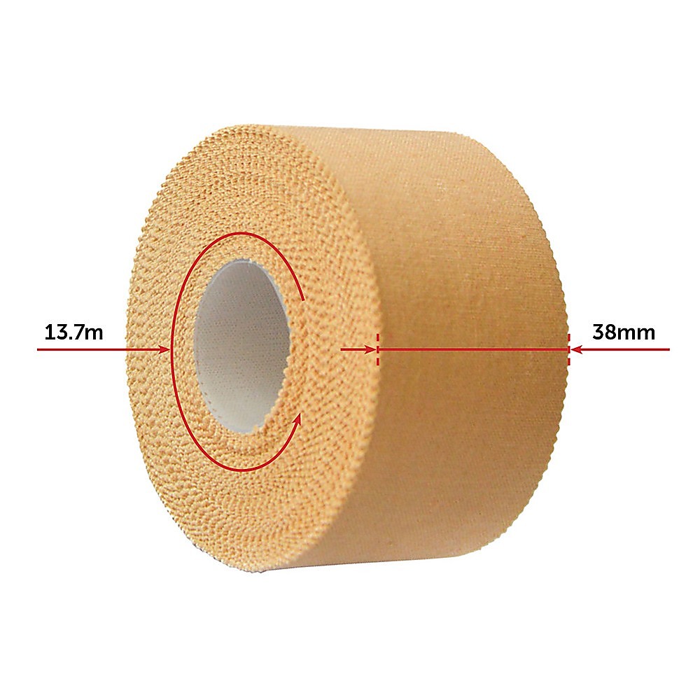 Supports & Braces: Premium Rigid Sports Strapping Tape - 16 Rolls x 38mm x 13.7m