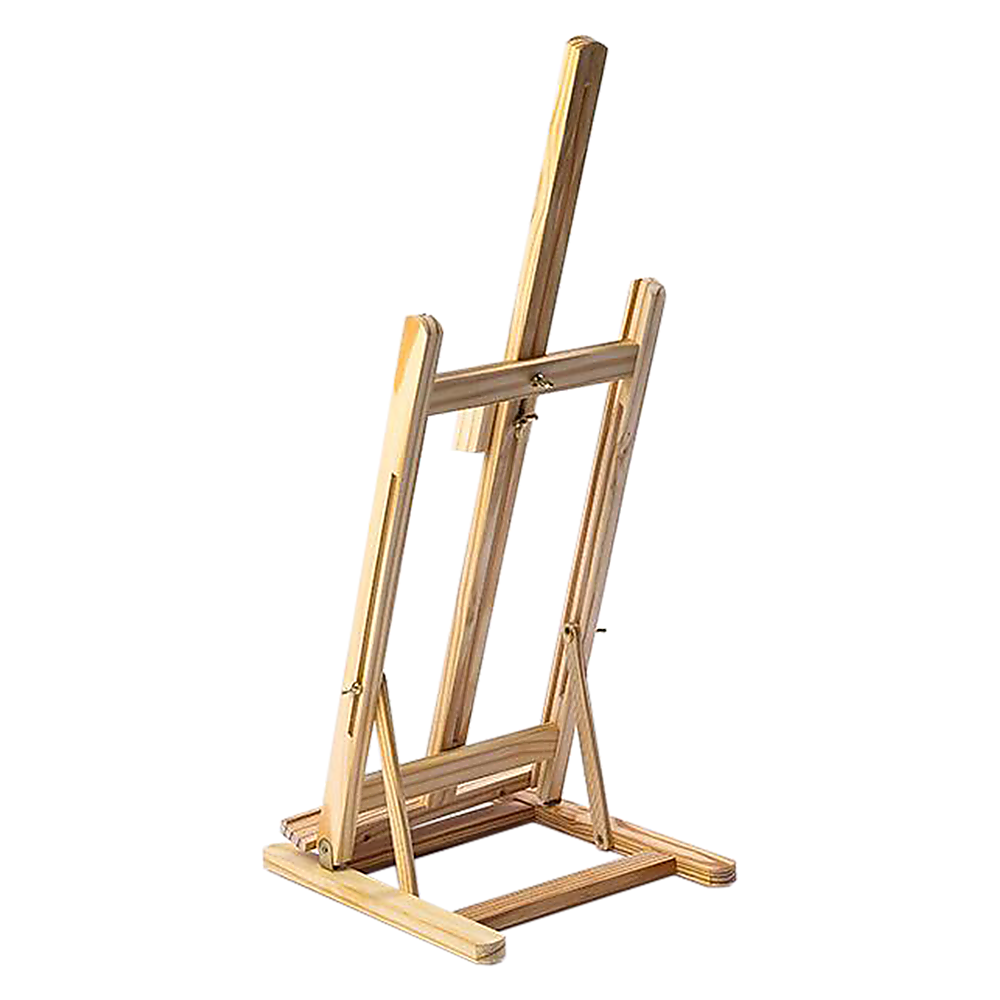 Arts & Crafts: Tabletop Easel Wood Studio H-Frame Artist Art Display Painting Shop Tripod Stand Wedding