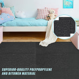 Flooring: 5m2 Box of Premium Carpet Tiles Commercial Domestic Office Heavy Use Flooring Charcoal