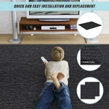 Flooring: 5m2 Box of Premium Carpet Tiles Commercial Domestic Office Heavy Use Flooring Charcoal