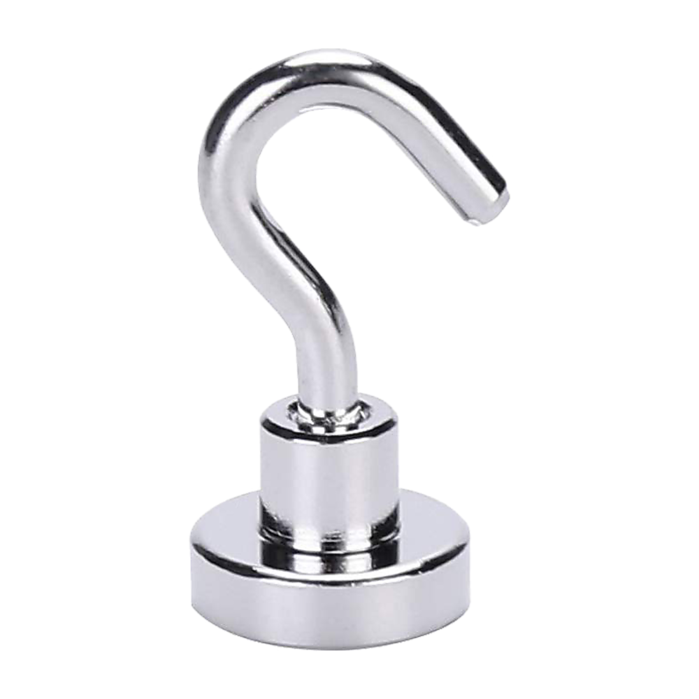 Hardware Hooks: 10x Strong Rare Earth N38 Neodymium Magnetic Hanger Holder 10kg Magnet Hooks