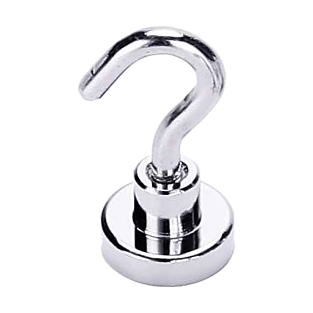 Hardware Hooks: 10x Strong Rare Earth N38 Neodymium Magnetic Hanger Holder 10kg Magnet Hooks