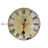 Clocks: Large Vintage Wall Clock Kitchen Office Retro Timepiece